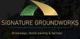 SIGNATURE GROUNDWORKS driveways, block paving & tarmac